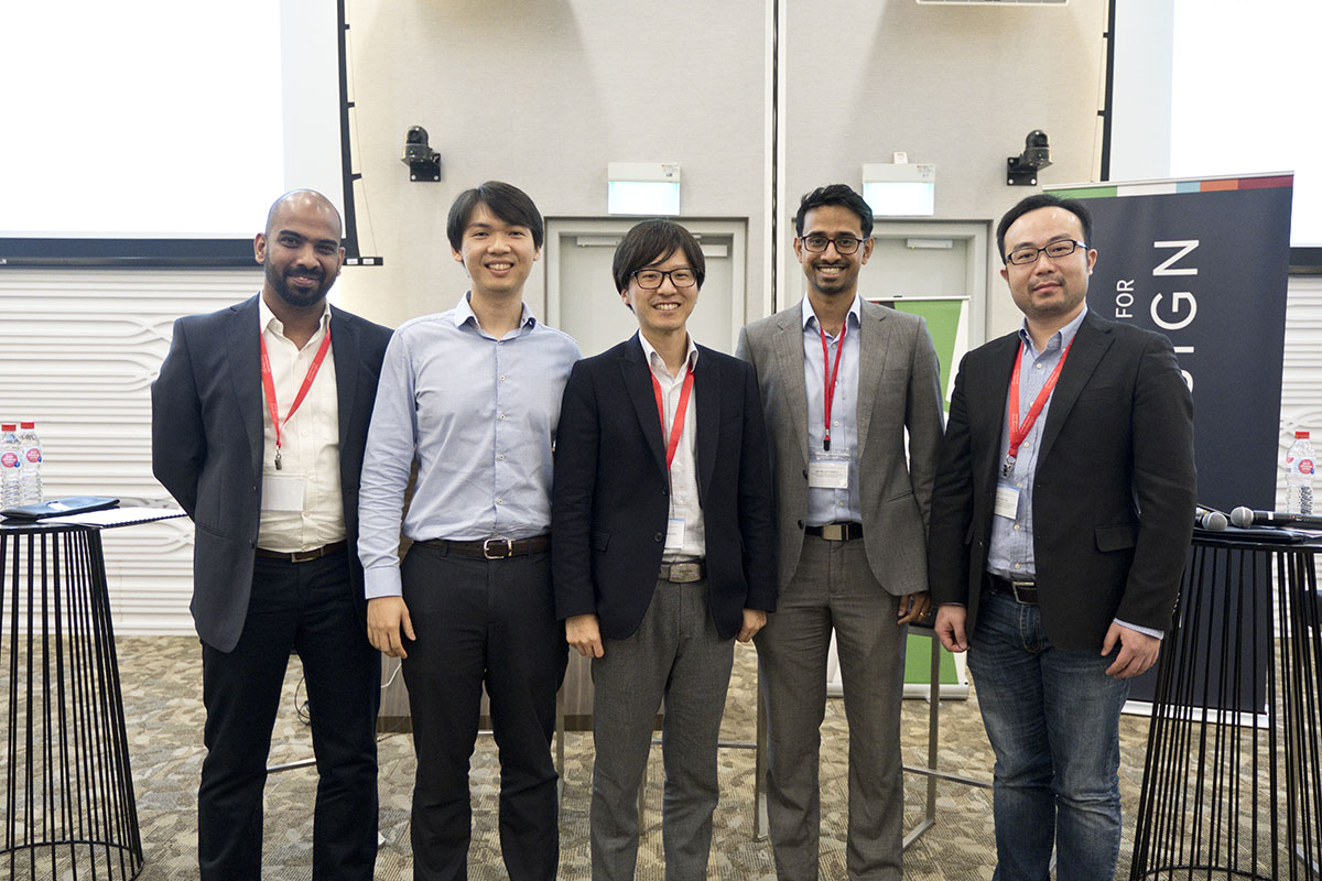 Alumni of health technology innovation programs in India, Singapore, Japan, and China shared their experiences at the event.