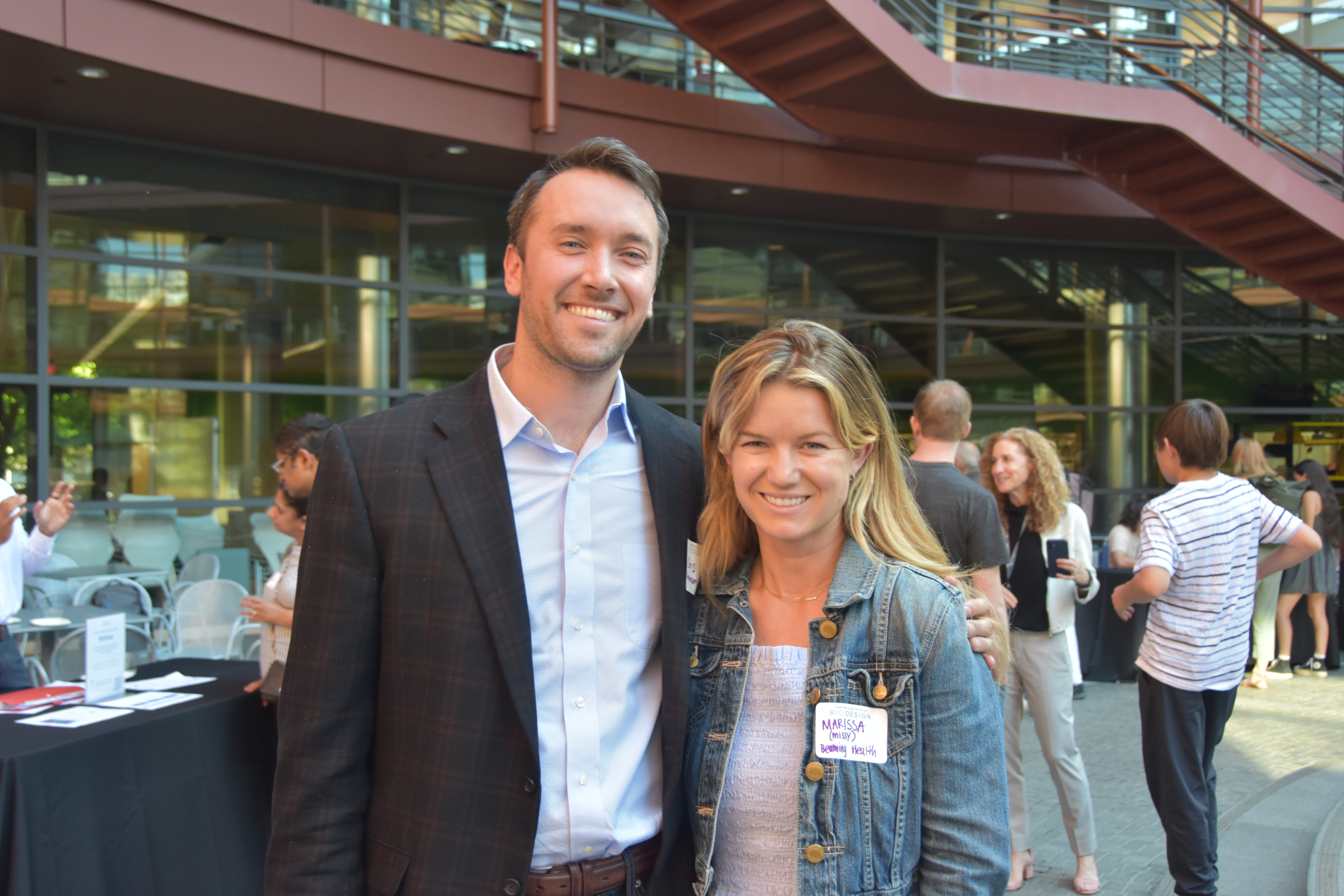 Beaming Health co-founders Chris Olmanson and Marissa Pittard