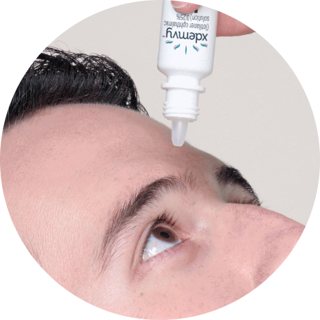 The Tarsus product is as easy to use as a regular eye drop.