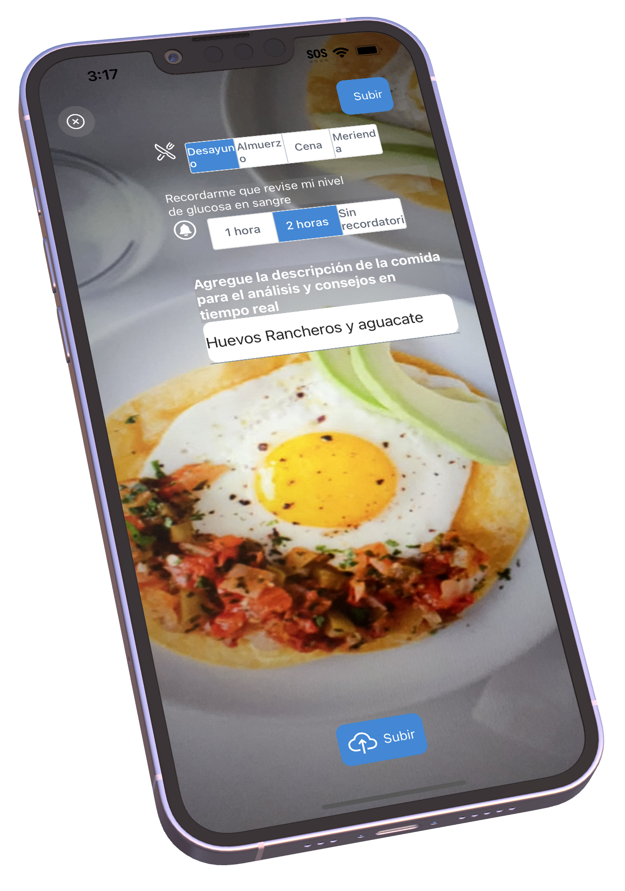The app makes logging meals easier and more accurate.