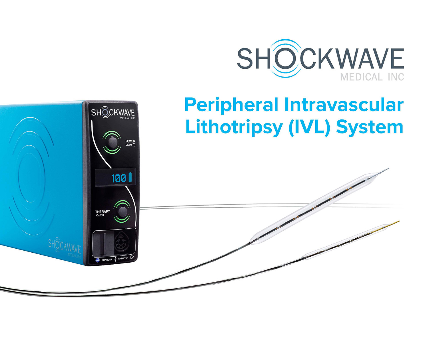 Shockwave's current intravascular lithotripsy system